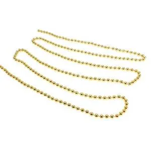 Бусы на елку Золото 2,7 м./ ч11227