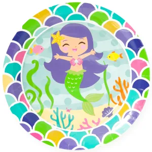 Тарелки "Милая Русалочка" 18 см, 6 шт./6225046