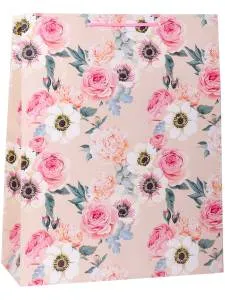 Пакет подарочный L/ППК-7467 32,4*44,5*10,2см с ламинацией