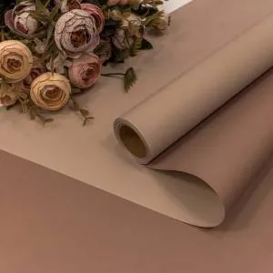 Пленка матовая Серо-коричневый/Бежево-коричневый 0,58*10 м. / 1304/24