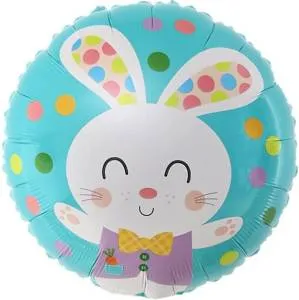 18" Круг, Счастливый зайка/ Китай 23719