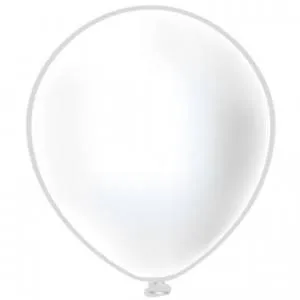 12" пастель Белый (Тайланд) /ч02440