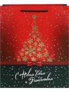 Пакет подарочный L/ПКП-6678 26*32*10 см 