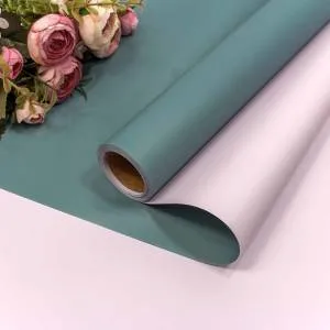 Пленка матовая Серо-синий/Розовый 0,58*10 м. / 1304/37