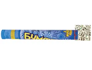 Бумфети 40 см. "Денежный дождь Евро" / 1501-1143