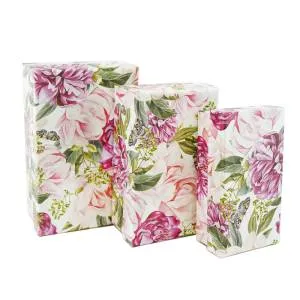 Коробка 13,5*8*5 см "Пионы"