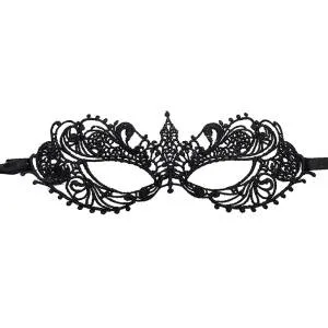 Маска кружевная "Герцогиня" черная / 6230955