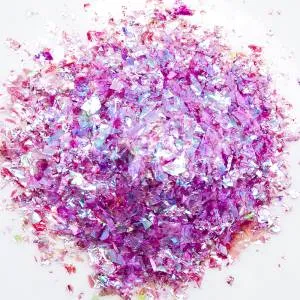 Конфетти Слюда Блестки розовый 20 гр/6014765
