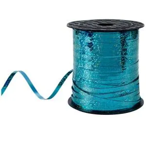 Лента голография 5 мм*230 м. Голубая / 1302-1389