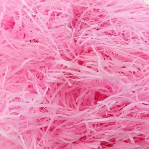 Наполнитель для коробок св-розов бумажный 50 гр (Китай)/Н028