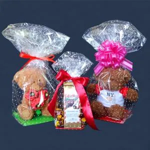 Подарочный пакет с жестким дном 11*17*60 см