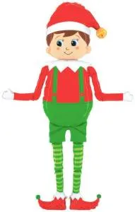 3D Новогодний эльф 65" (Китай) / 26695