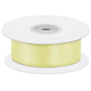 Лента атлас золотисто-желтый 25мм*22,85м L25010
