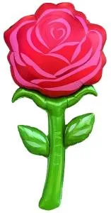 53" Цветок, Роза красная / Китай 27476