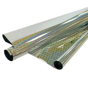 Пленка голография СЕРЕБРО 70 см*7,5 м./1112-70