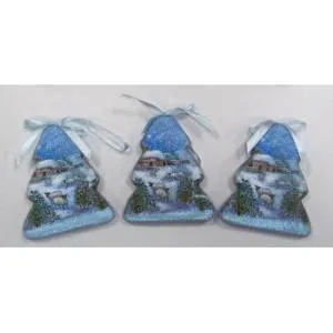 Елки 9 см. 3 шт. (902674/903170)