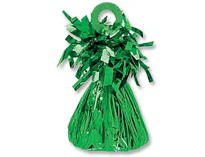 Грузик д/шара Конус зеленый 170гр 1302-0697