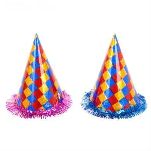 Карнавал. колпак "Цветной квадрат" ( 6 шт.) 511347