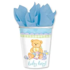 Стакан "Медвежонок девочка/мальчик" 8шт.