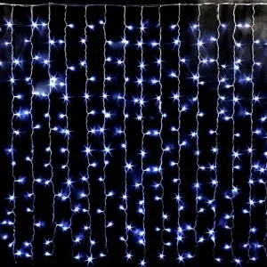 Гирлянда "Шторка" СИНЯЯ 2*2 м. (Ч11109)