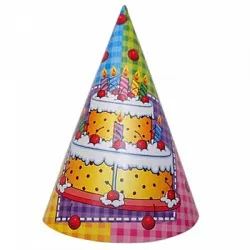 Колпак "Торт" 6 шт.