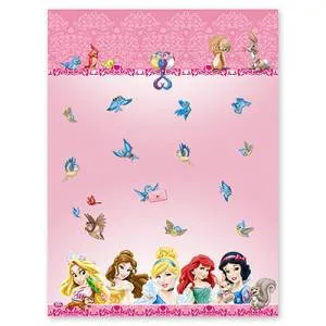 Скатерть "Принцессы и зверушки"  1,2 *1,8