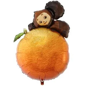 Чебурашка на апельсине / Китай 1207-6639