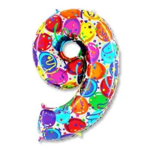 Цифра "9" -  Шары /Grabo                     