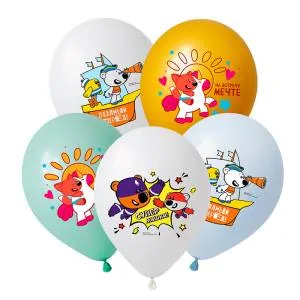 12" Ми-ми-Мишки На встречу мечте, ассорти пастель (Вьетнам) DECOBAL / 312855-50