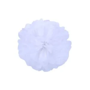 Помпон из бумаги 45 см (белый)