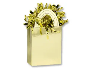 Грузик д/шара Сумочка Золото 160гр / 1302-0740