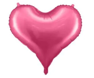 Сердце фуксия 75*64,5 см  (PartyDeco) Китай