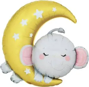 36" Полумесяц со слоненком / Китай 26330