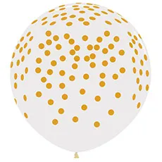 36" Золотое конфетти, кристалл (Колумбия)