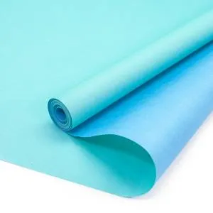 Крафт-бумага Голубой/Мятный 70см*10м/48667