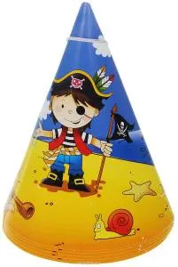 Колпак "Маленький пират" 6 шт. 