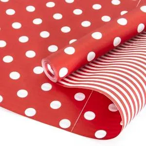 Крафт-бумага Зебра Люкс Красный 70 см*10 м./72044