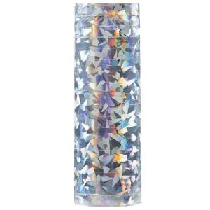 Серпантин гологр. серебро 2 ст. 36 колец / 1501-6967