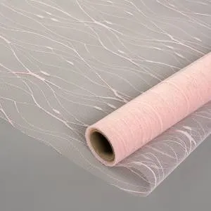 Фатин в рулоне "Воздушная паутинка" 0,48*4,57 м. розовый / 6234093