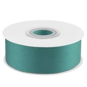 Лента атлас карибский голубой 25 мм*22,85 м