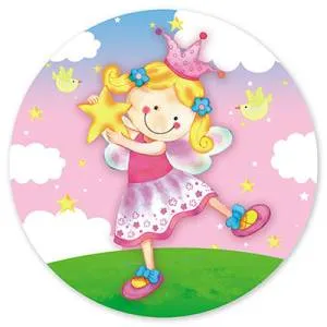Тарелка "Звездная фея" 23 см. 6 шт