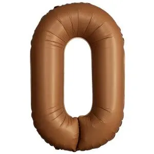Цифра "0" - SLIM Choco Brown / Flexmetal 1207-6043