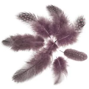 Перья Жемчужные Пыльная Роза (80 шт.)