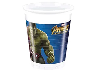 Стаканы пластик "Мстители Инфинити" 200 мл 8 шт