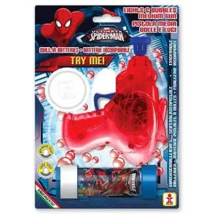 Пистолет для мыльн.пузырей Чел.Паук