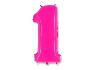 Цифра "1" -  Яркий розовый /Grabo                     