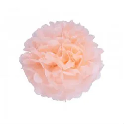 Помпон из бумаги 45 см (персик)