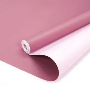 Упак.пленка "Тонировка" Жемчуг розовый/марсала 0,6*10,3 м/П346