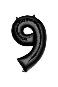 Цифра "9" - черный/MD