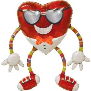 Сердце в очках (ходячий шар)